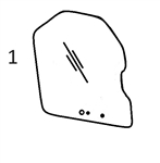 6729776 FRONT WINDSHIELD - BOHM40.1