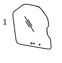 6729776 FRONT WINDSHIELD - BOHM40.1
