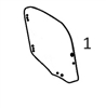 7120401 FRONT WINDSHIELD - BOHM41.1