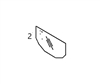 #2 LOWER FRONT WINDSHIELD - BOHM53.2