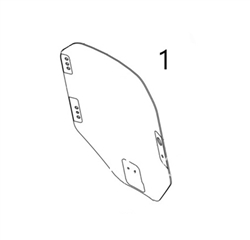 7435779 FRONT WINDSHIELD - BOHM95.1