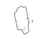 #1 FRONT WINDOW - CSHM62.1