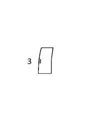 #3 FRONT DOOR SLIDER WINDOW - CTHM23.3
