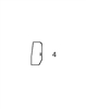 #4 REAR DOOR SLIDER - CTHM23.4