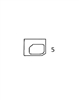 #5 LOWER DOOR GLASS - CTHM23.5