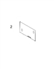 156-6473 LOWER FRONT WINDSHIELD - CTHM24.2