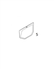 #5 LOWER DOOR GLASS - CTHM24.5
