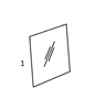 #1A UPPER FRONT WINDOW - CTHM44.1A