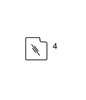 #4 LOWER DOOR GLASS - CTHM44.4