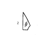 #2 RIGHT FRONT QUARTER GLASS - CTHM58.2