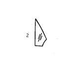 #2 RIGHT FRONT QUARTER GLASS - CTHM58.2