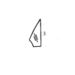 #3 LEFT FRONT QUARTER GLASS - CTHM58.3