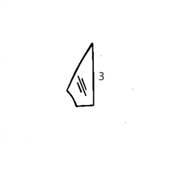#3 LEFT FRONT QUARTER GLASS - CTHM58.3
