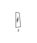 #3 RIGHT FRONT QUARTER GLASS - CTHM60.3