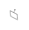 4664385 BACK GLASS - HTHM10.7