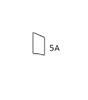 #5A QUARTER GLASS BEHIND DOOR - HTHM14.5A