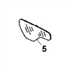 # 5. Lower Door Glass - EX Dash 2 / Dash 3 Series - HTHM4.5