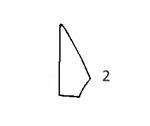 #2 RIGHT FRONT QUARTER GLASS - HTHM48.2