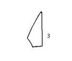 #3 LEFT FRONT QUARTER GLASS - HTHM50.3