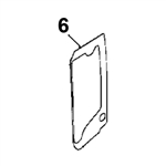 4651657 QUARTER GLASS - HTHM6.6