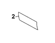 T396635 LOWER FRONT WINDSHIELD - HTHM7.2