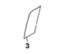 FXB00013903 FRONT DOOR STATIONARY WINDOW - HTHM7.3A