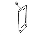FYA00001498 QUARTER GLASS - HTHM7.6