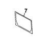 FYA00001497 BACK GLASS - HTHM7.7