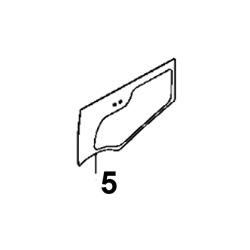 4664387 DOOR LOWER WINDOW - HTHM 8.5