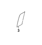 YA00083381 DOOR FRONT SLIDER - HTHM84.3