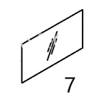 FYD00015049 BACK GLASS - HTHM86.7