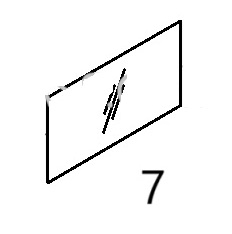 FYD00015049 BACK GLASS - HTHM86.7