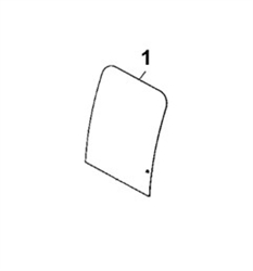 T505369 FRONT WINDSHIELD - JDHM10.1