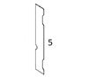 #5 DOOR REAR GLASS - JDHM11.5