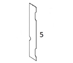 #5 DOOR REAR GLASS - JDHM11.5