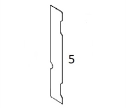 #5 DOOR REAR GLASS - JDHM11.5