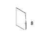 #8 BOOM REAR SLIDER - JDHM11.8