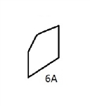 #6A BACK GLASS - JDHM14.6A