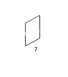 #7 BACK GLASS - JDHM14.7