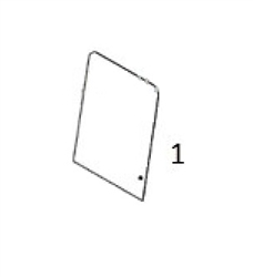 #1 FRONT WINDSHIELD - JDHM15.1