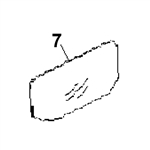 4602569 Back Glass - CLC Series - JDHM2.7