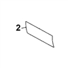 T396404 LOWER FRONT WINDSHIELD - JDHM3.2