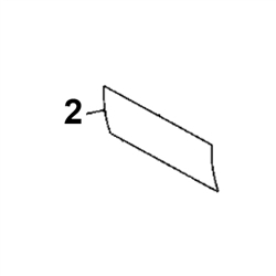 T396404 LOWER FRONT WINDSHIELD - JDHM3.2