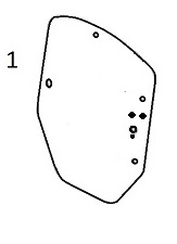 T344818 FRONT WINDSHIELD - JDHM43.1B