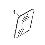 TH108641 UPPER FRONT WINDSHIELD - JDHM5.1