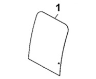 4662560 UPPER FRONT WINDSHIELD - JDHM6.1B