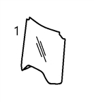 LW93030790 FRONT WINDSHIELD - JDHM76.1