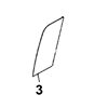 4664388 DOOR FRONT SLIDER - JDHM8.3