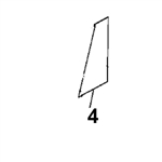 4664389 DOOR REAR SLIDER - JDHM8.4
