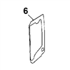 4664386 LEFT SIDE QUARTER GLASS - JDHM8.6